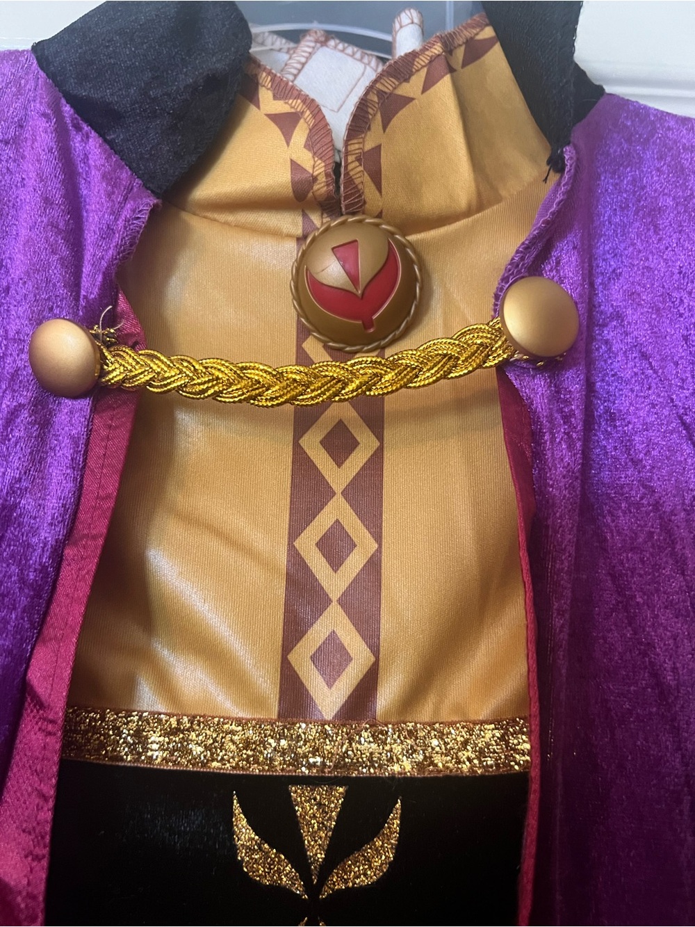 Disney Frozen Anna Deluxe Adult Costume XL/EG/TG (18-20) - Picture 10 of 12